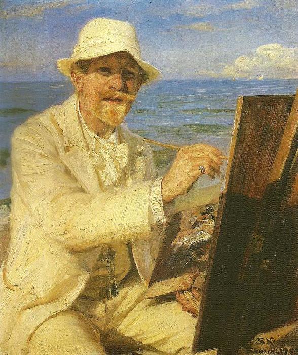 Peder Severin Kroyer selvportrat